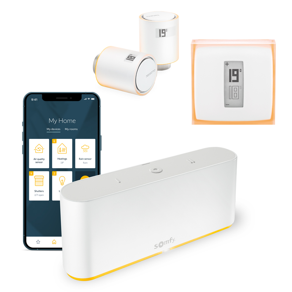 A Netatmo e a Somfy aprofundam a sua parceria para um conforto doméstico mais inteligente
