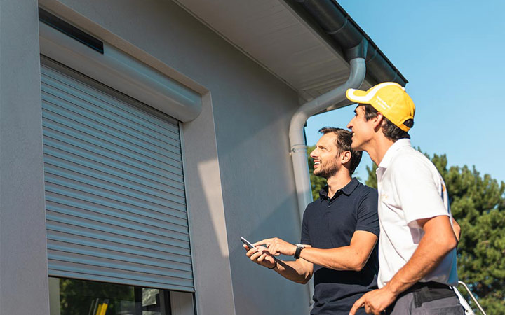 Soluções SOMFY alimentadas a energia solar