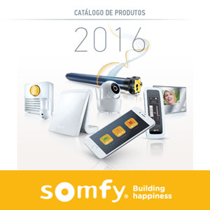 Novo Catálogo Produto 2016 Somfy Portugal